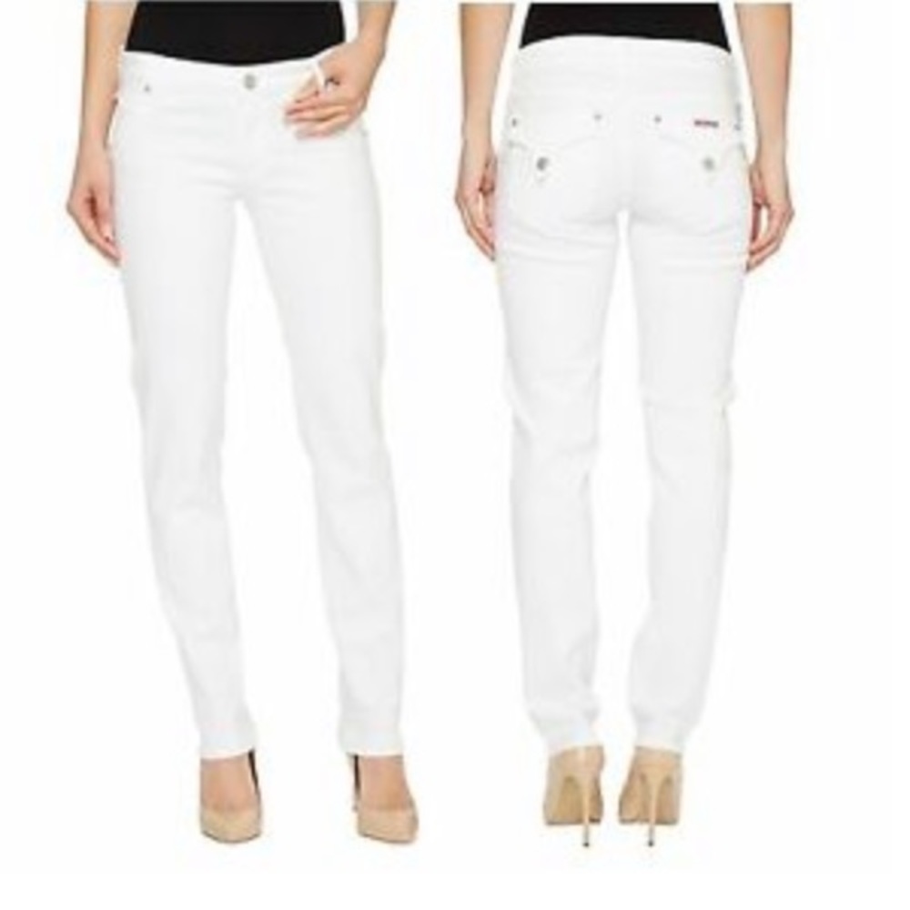 Hudson JAX White Skinny Jeans